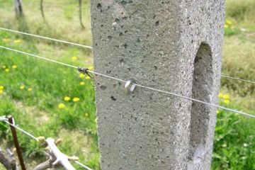 Avviso smaltimento pali di cemento